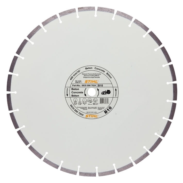 Stihl D-B10 Tarcza diamentowa Ø 400mm do betonu.