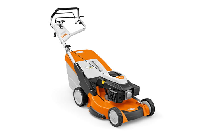 Stihl RM 655 VS Kosiarka spalinowa ze sprzęgłem i hamulcem noża.