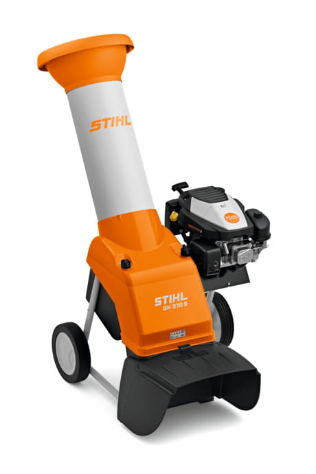 Rozdrabniacz spalinowy Stihl GH 370 S na kółkach.