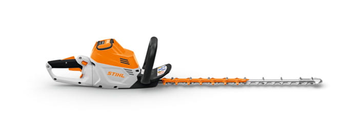 Akumulatorowe nożyce Stihl HSA 100 bez akumulatora i ładowarki.