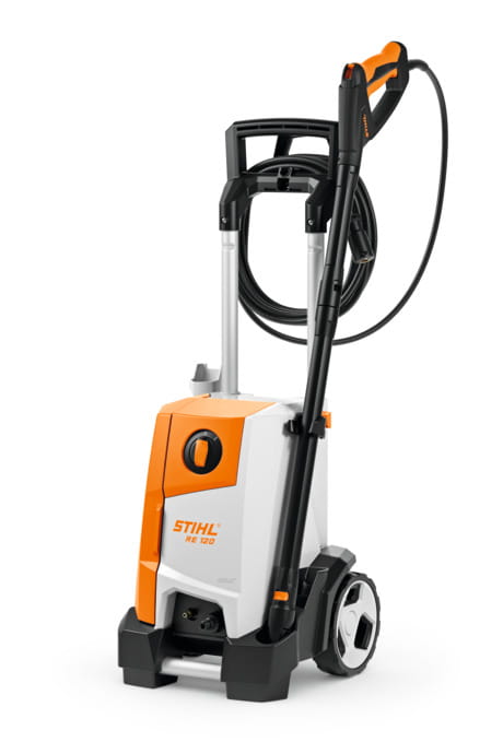 Myjka ciśnieniowa Stihl RE 120 o ciśnieniu 125 barów.
