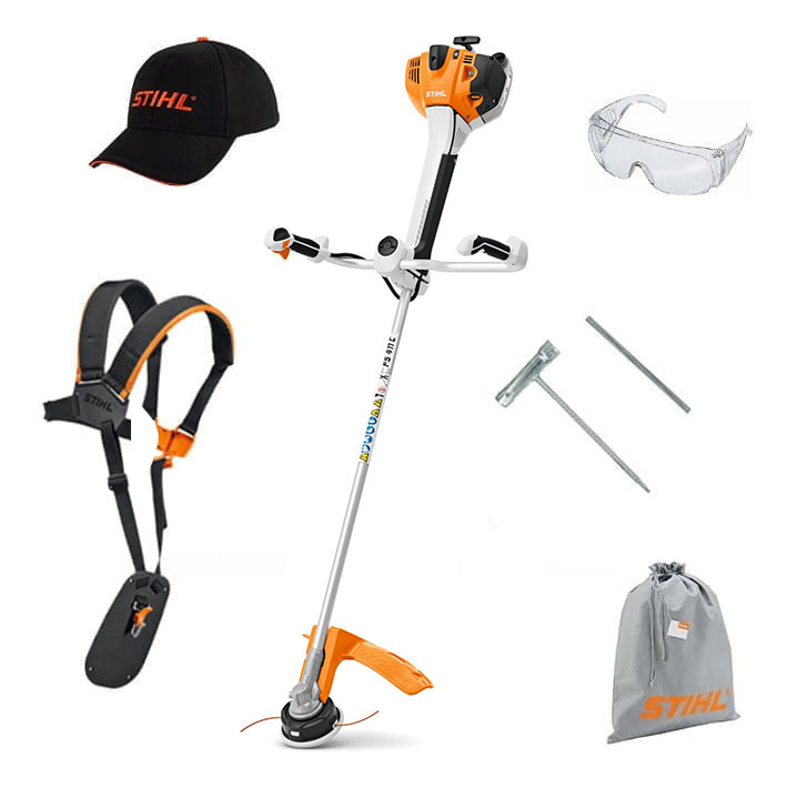 Stihl FS 411 C-EM Kosa spalinowa o mocy 2,0 kW / 2,7 KM z ErgoStart i systemem STIHL M-Tronic, silnik 2-MIX.