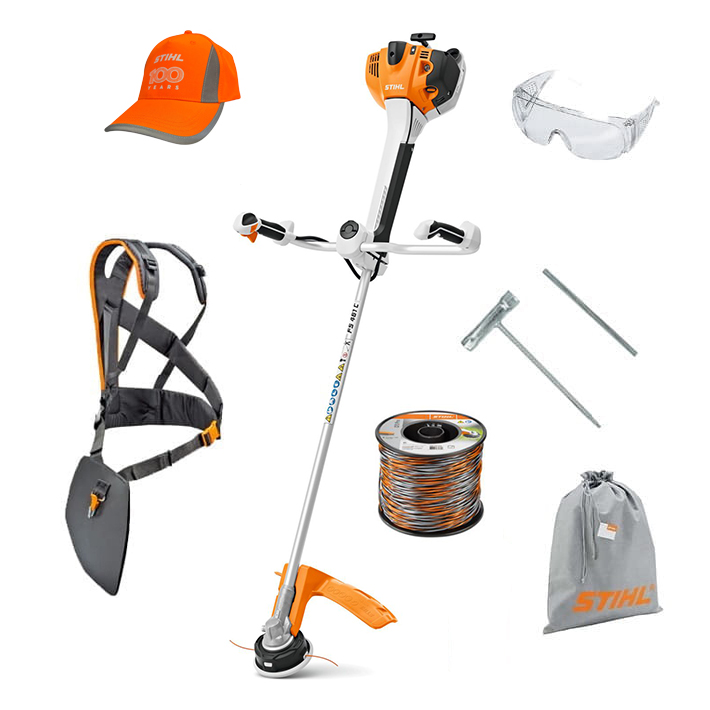 Stihl FS 461 C-EM Kosa spalinowa o mocy 2,2 kW / 3,0 KM z ErgoStart i systemem M-Tronic (M), silnik 2-MIX.