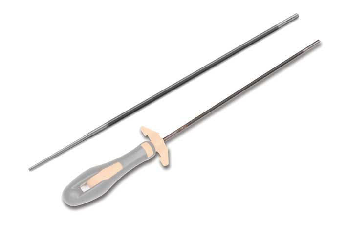 Stihl Pilnik okrągły śr. 3,5 x 150 mm na białym tle