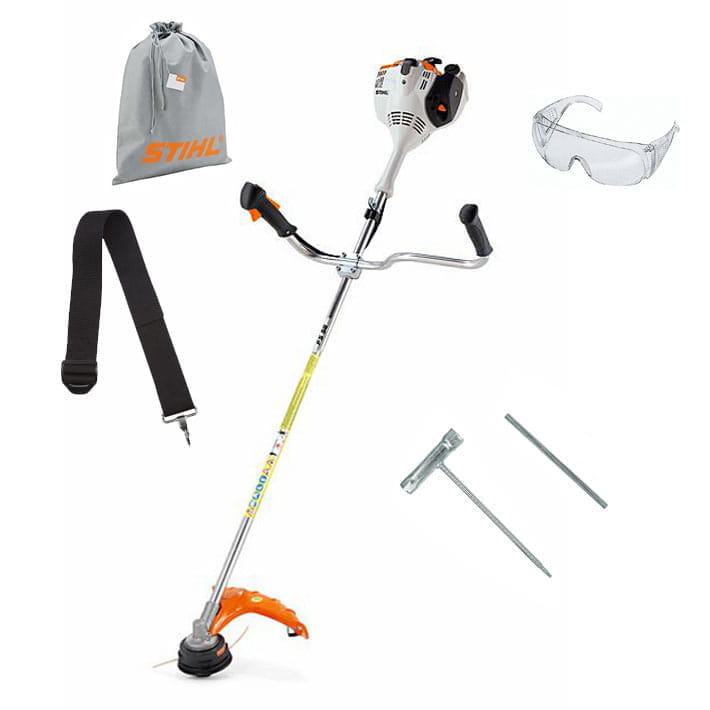 Stihl FS 56 Kosa spalinowa o mocy 0,8 kw/ 1,1 KM, z uchwytem oburęcznym i silnikiem 2-MIX.