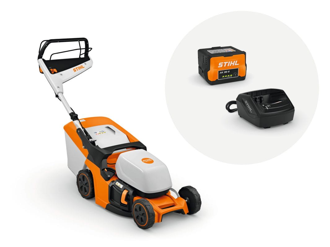 Stihl RMA 443.3 V Kosiarka akumulatorowa z akumulatorem AK 30 S i ładowarką AL 101.