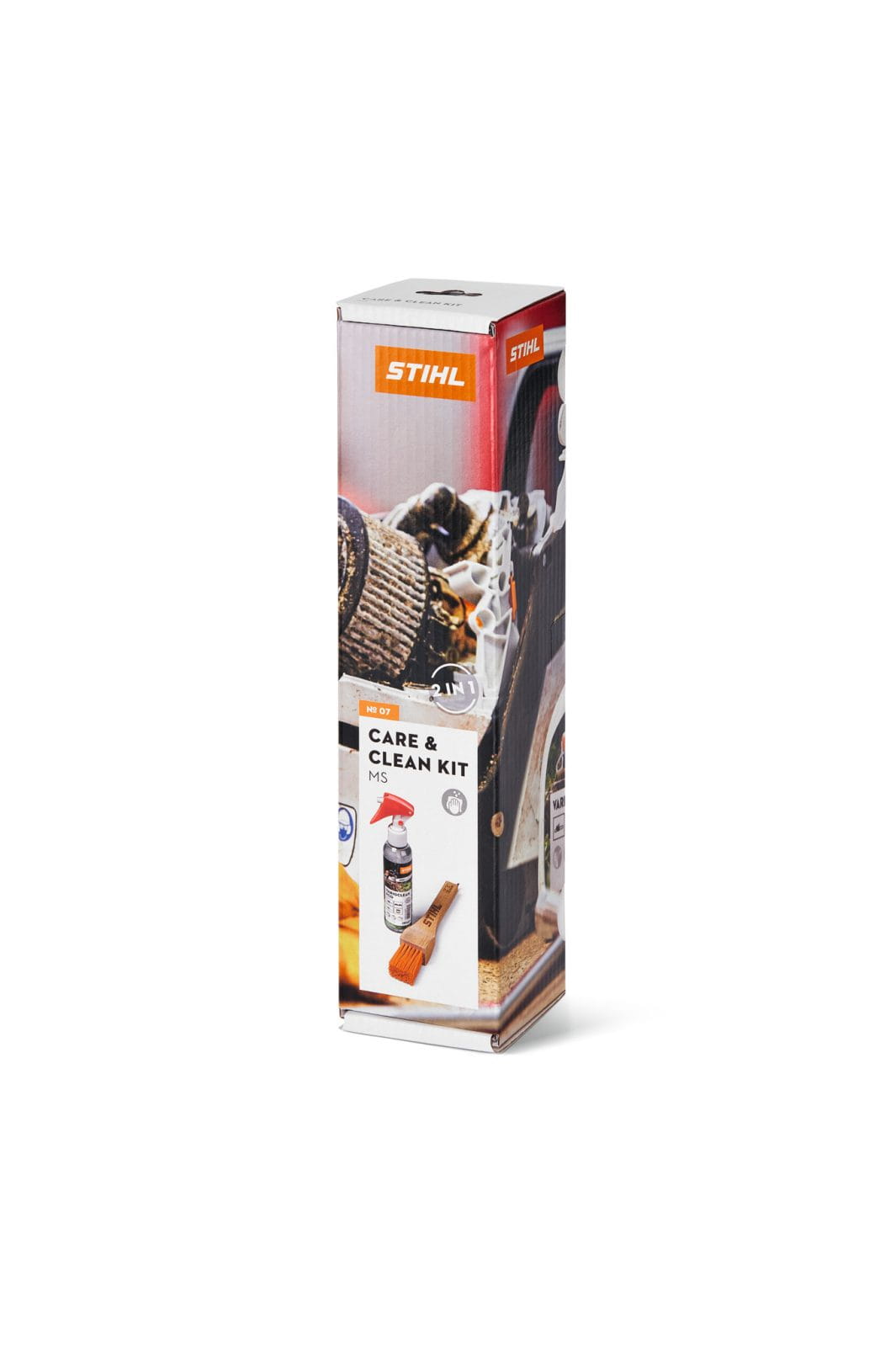 Zestaw Stihl Care & Clean MS, opakowanie produktu.