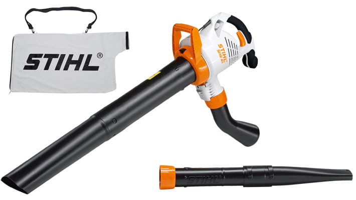 Stihl SHE 81 Odkurzacz elektryczny, Lekki, elektryczny odkurzacz ogrodowy z funkcją dmuchawy